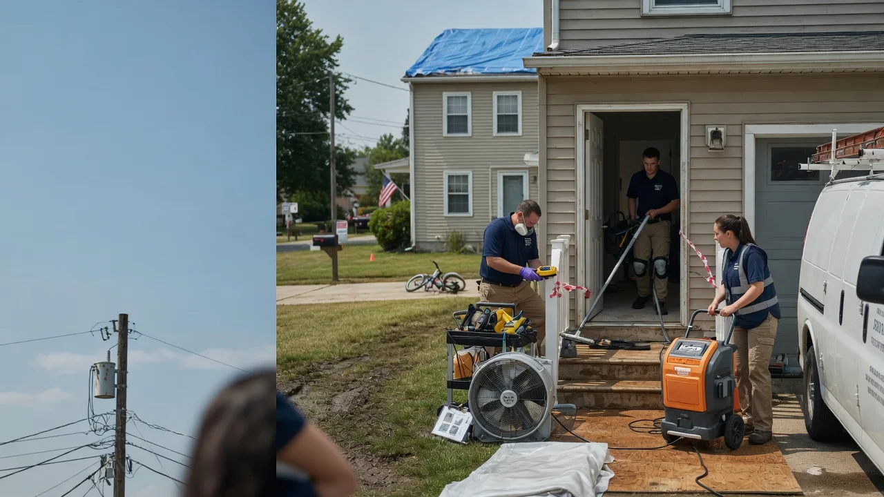 Water Damage Repair in Farmersville Station, NY near me